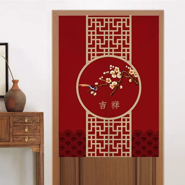 Chinese Curtain With Restaurant Design