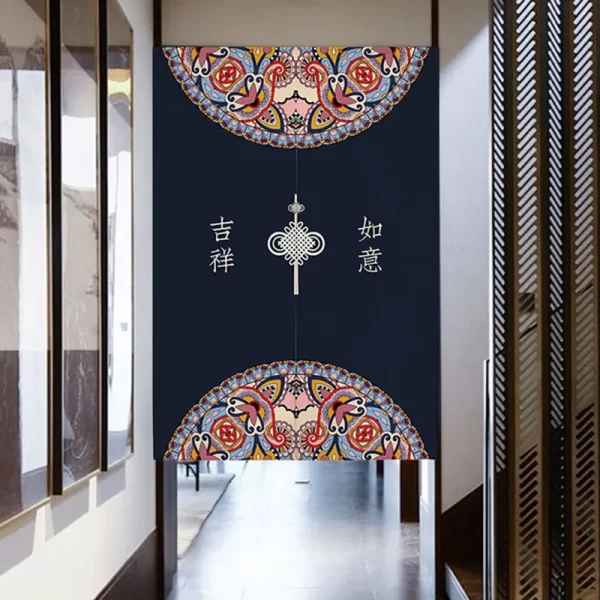 Chinese Curtain With Restaurant Design - Image 2