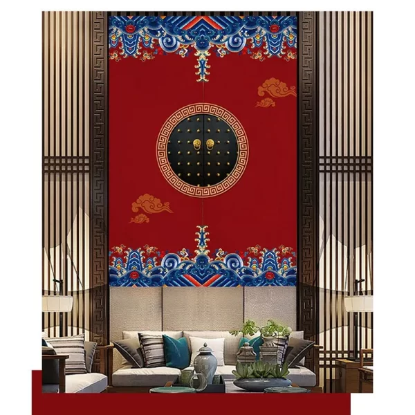 Chinese Curtain With Restaurant Design - Image 4